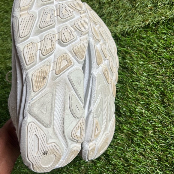 Hoka All-White Athletic Sneakers - Picture 5 of 12